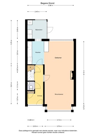 Floorplan - Prof. ter Veenstraat 93, 8302 GB Emmeloord
